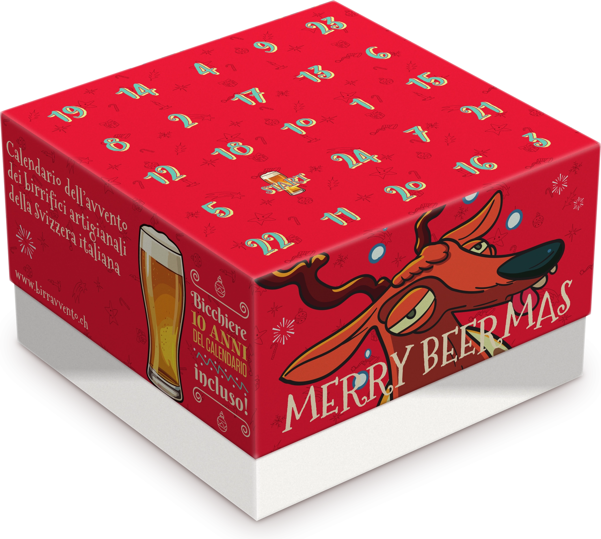 Calendario dell'avvento delle birre artiginali